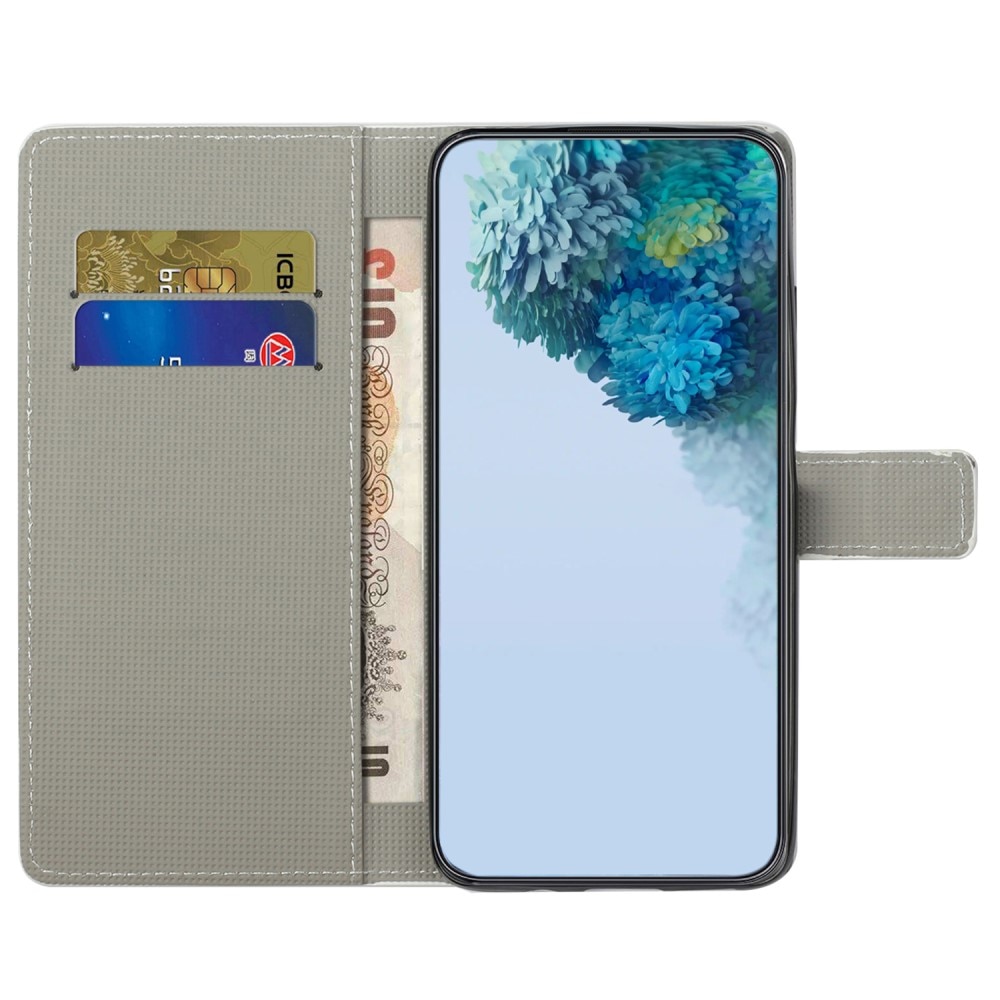 Plånboksfodral Samsung Galaxy S23 FE körsbärsblommor