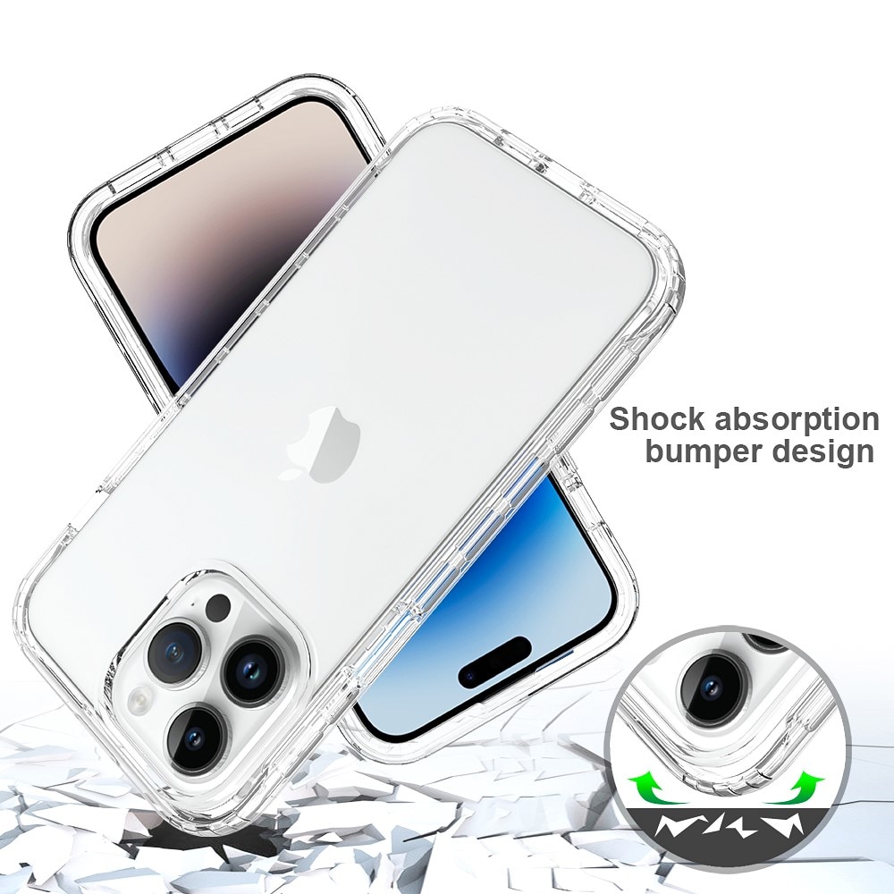 Full Protection Case iPhone 15 Pro Max transparent
