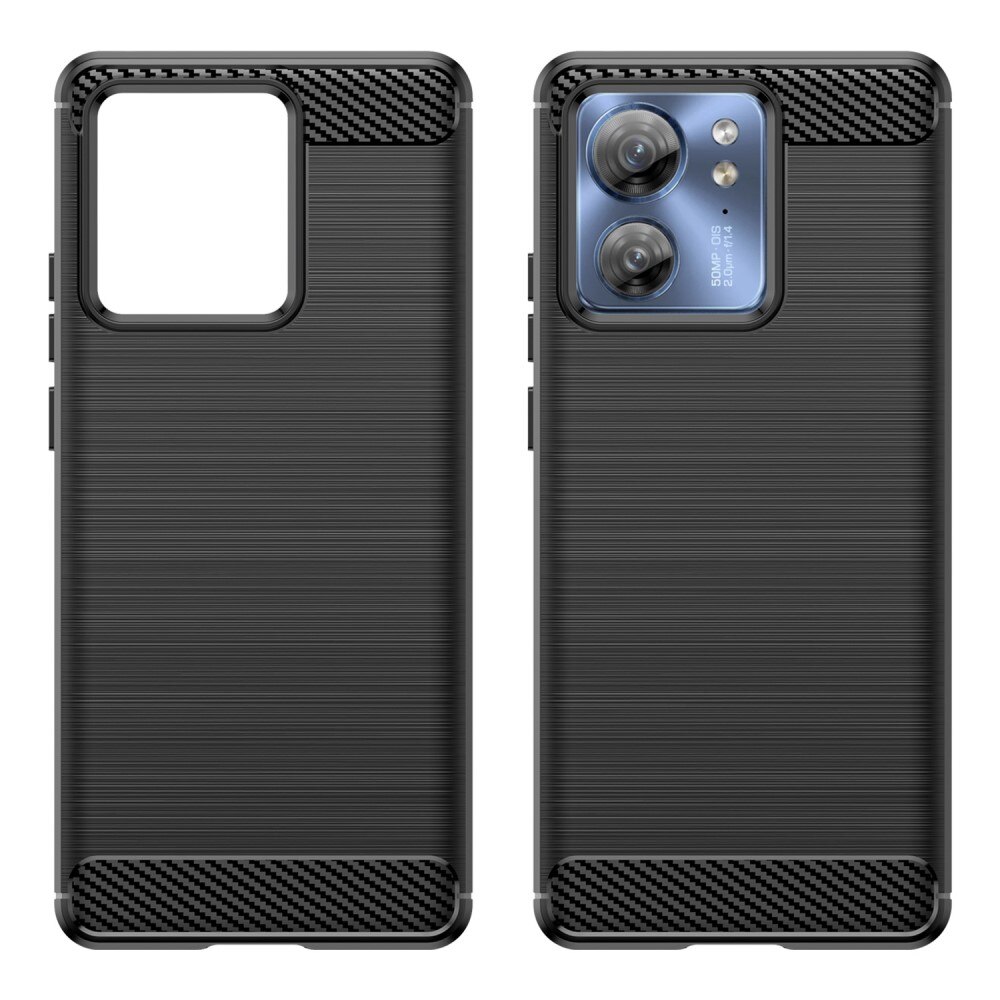 Motorola Edge 40 Skal TPU Brushed Svart