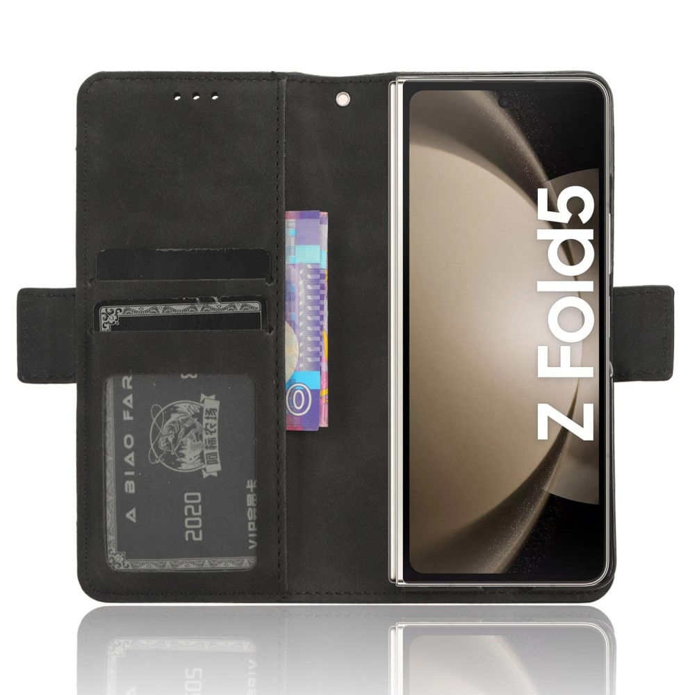 Multi Plånboksfodral Samsung Galaxy Z Fold 5 svart