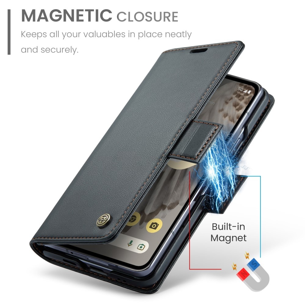 Slim Plånboksfodral RFID-skydd Google Pixel Fold svart