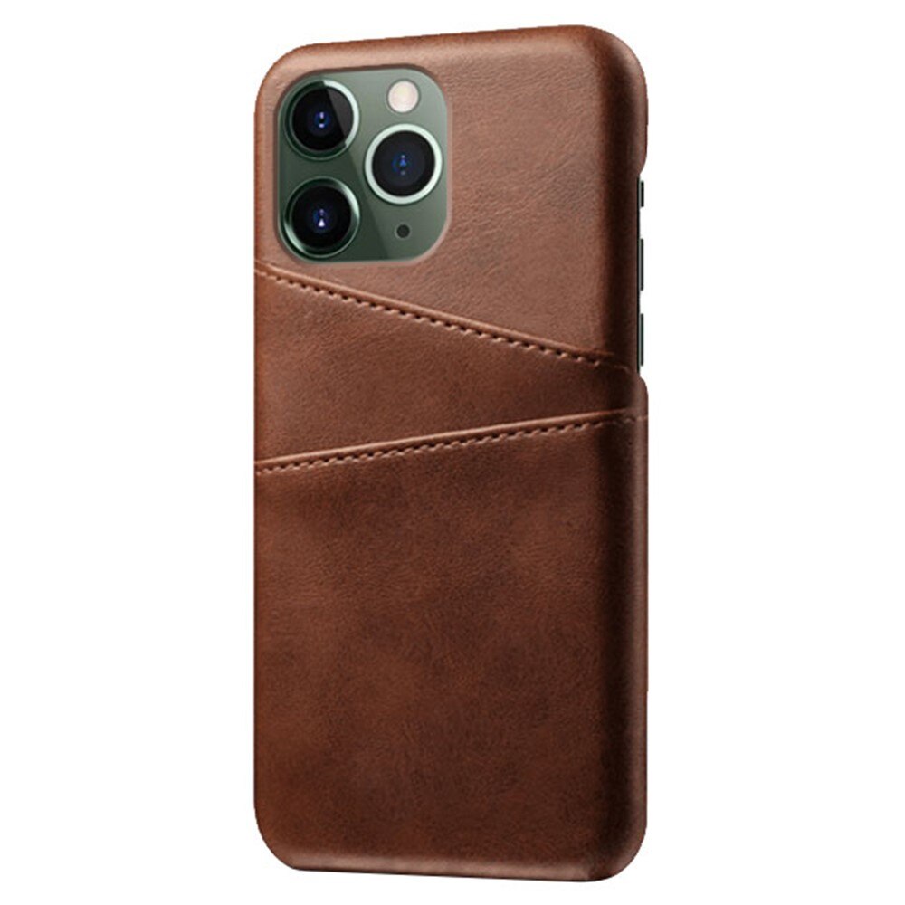 Card Slots Case iPhone 15 Pro Max Brun