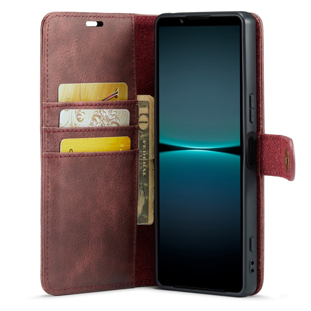 Magnet Wallet Sony Xperia 1 V Röd