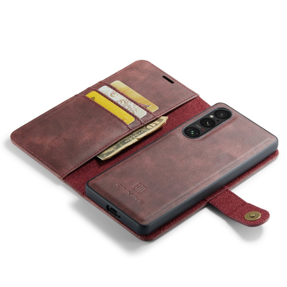 Magnet Wallet Sony Xperia 1 V Röd