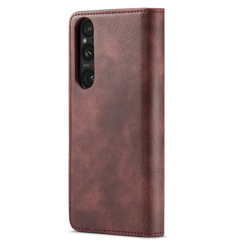 Magnet Wallet Sony Xperia 1 V Röd