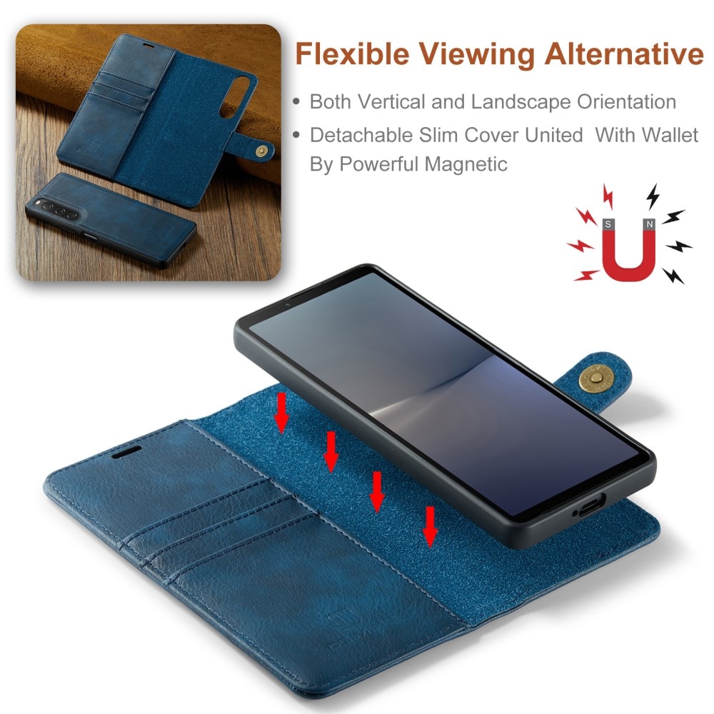 Magnet Wallet Sony Xperia 10 V Blue