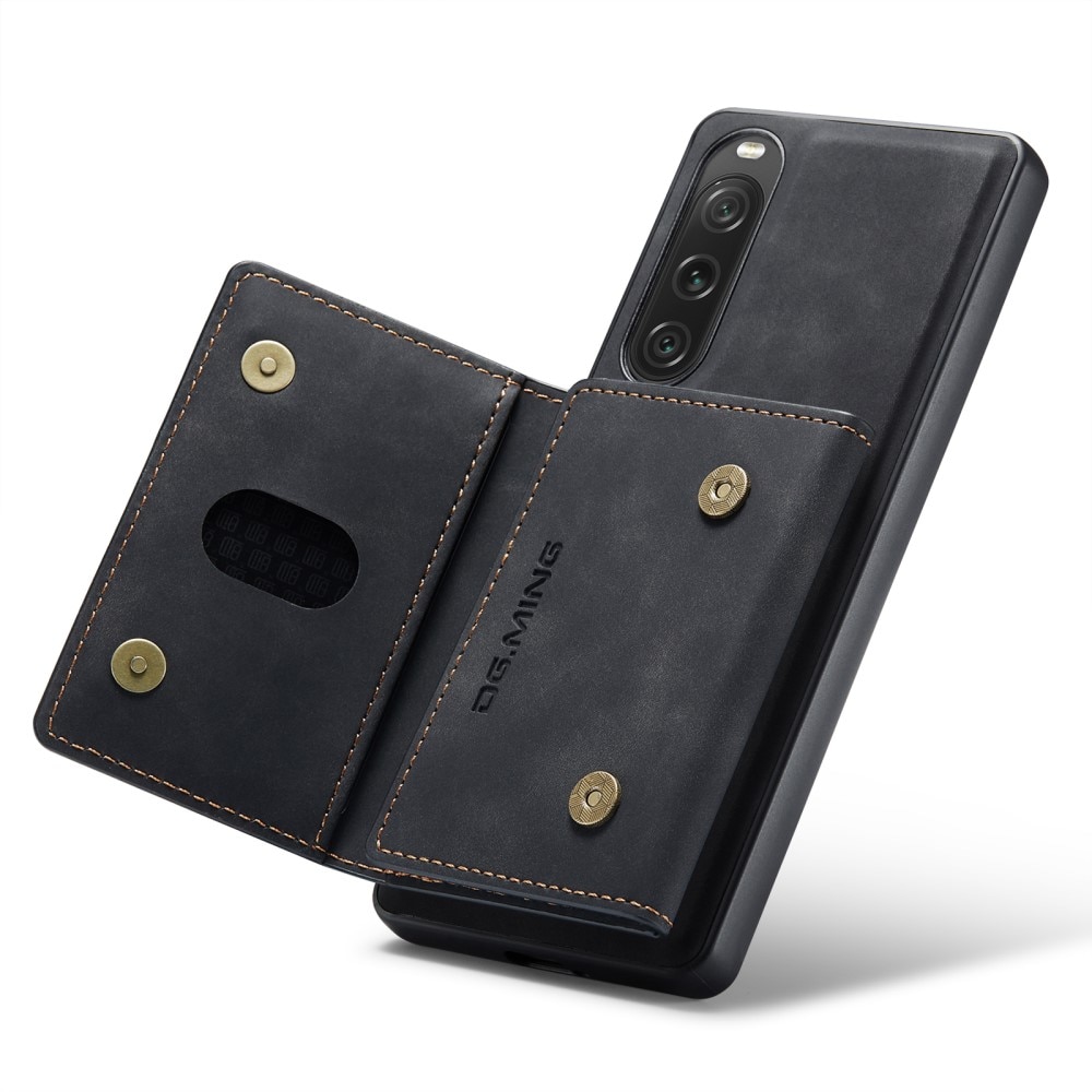 Magnetic Card Slot Case Sony Xperia 10 V Black