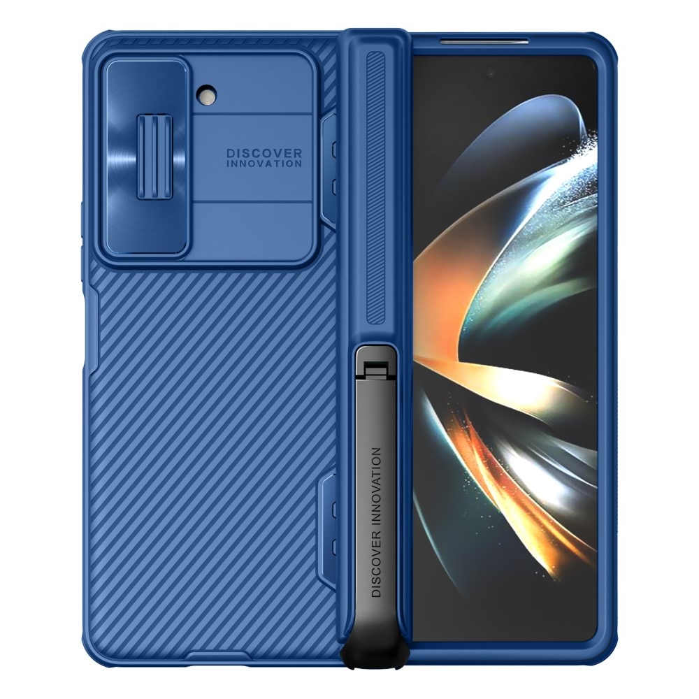 CamShield Fold Skal med Kickstand Samsung Galaxy Z Fold 5 blå