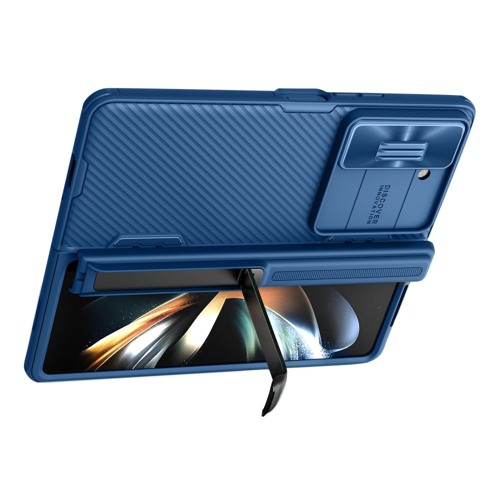 CamShield Fold Skal med Kickstand Samsung Galaxy Z Fold 5 blå