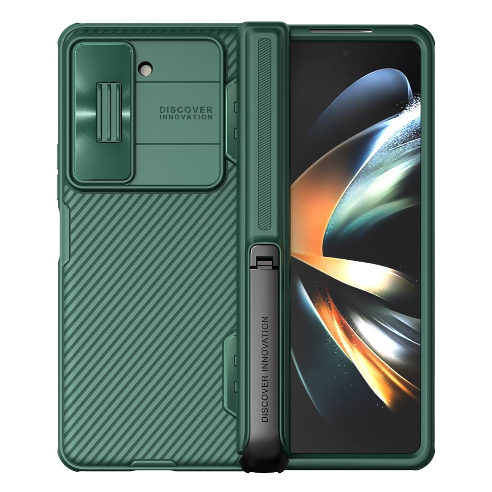 CamShield Fold Skal med Kickstand Samsung Galaxy Z Fold 5 grön