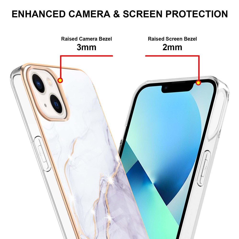 TPU Skal iPhone 15 Plus Flerfärgad/mönster