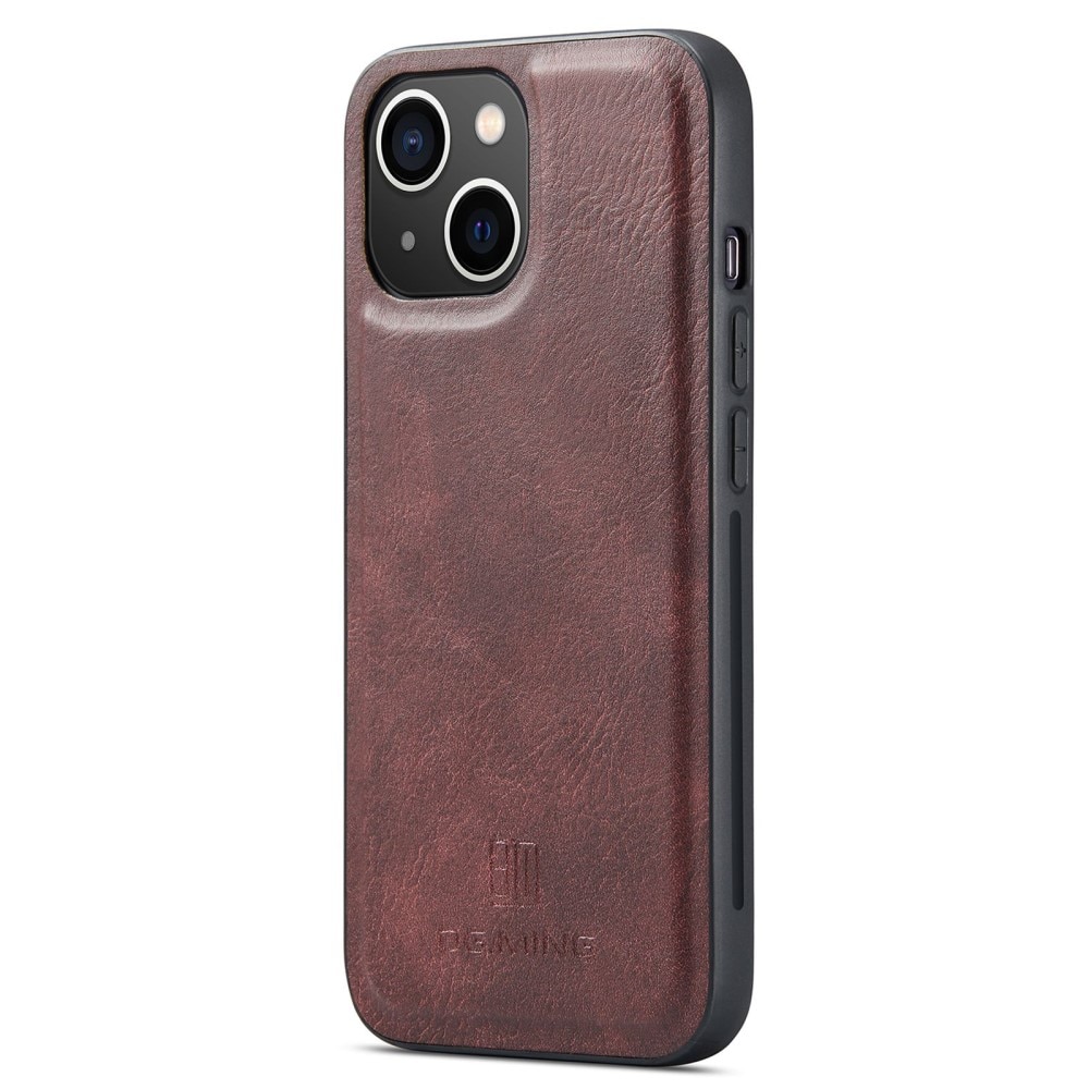 Magnet Wallet iPhone 15 Plus Röd