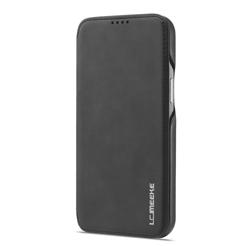 Slim Plånboksfodral iPhone 15 Pro Max svart