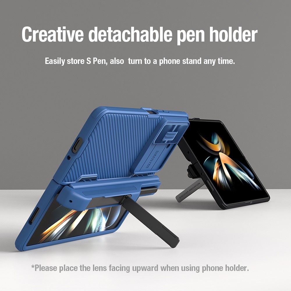 CamShield Fold Skal med S Pen-hållare Samsung Galaxy Z Fold 5 grön