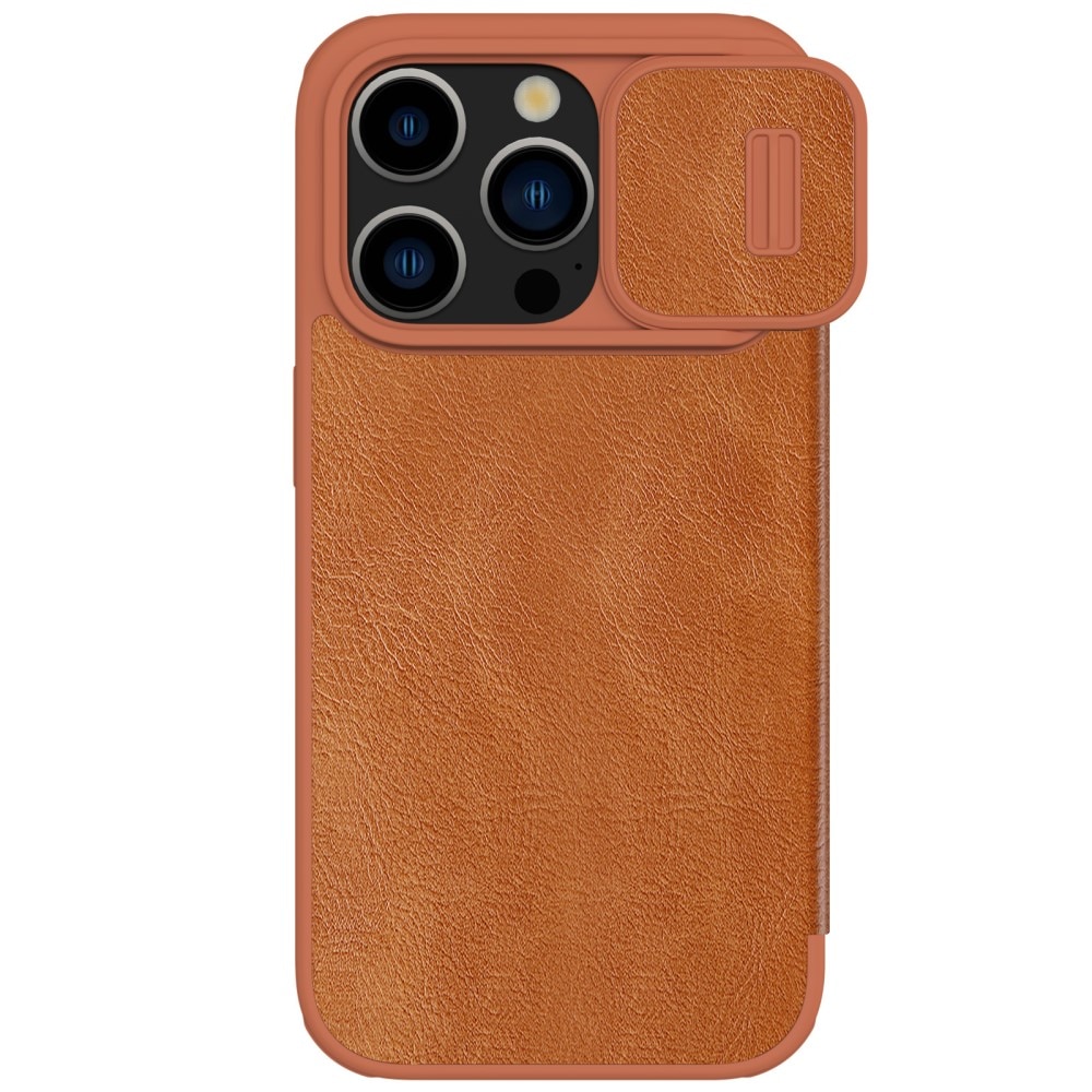 Qin Pro CamShield iPhone 15 Pro Brown