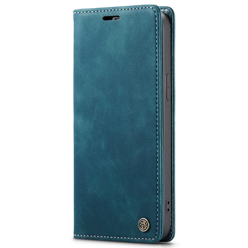 Slim Plånboksfodral iPhone 15 Plus blå