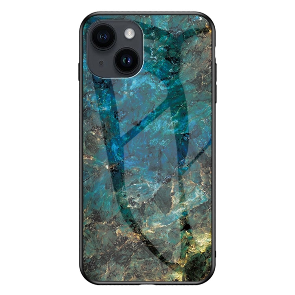 Skal Härdat Glas iPhone 15 emerald