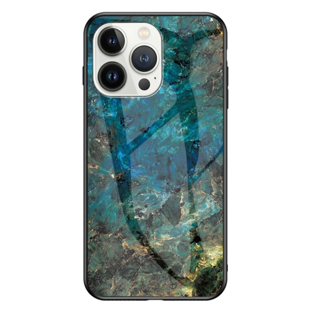 Skal Härdat Glas iPhone 15 Pro emerald