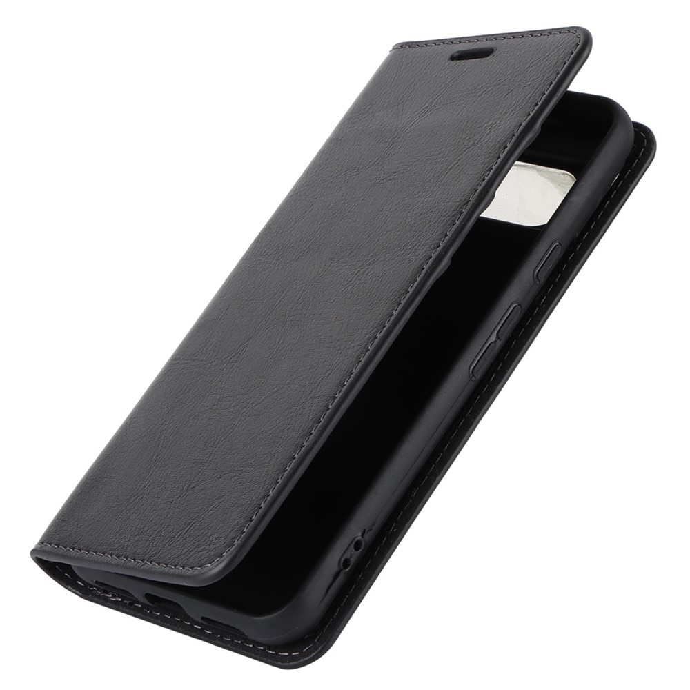 Mobilfodral Äkta Läder Google Pixel 8 Svart