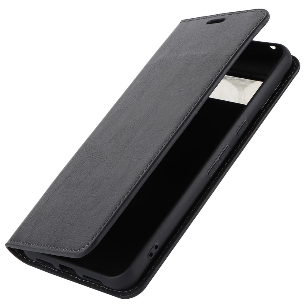 Mobilfodral Äkta Läder Google Pixel 8 Pro Svart
