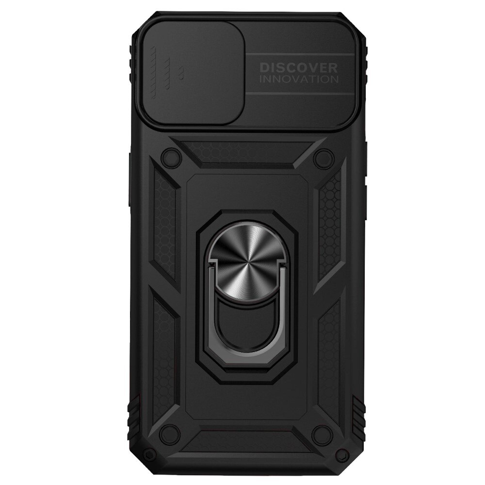 Hybridskal Ring + Kameraskydd iPhone 15 Plus Svart