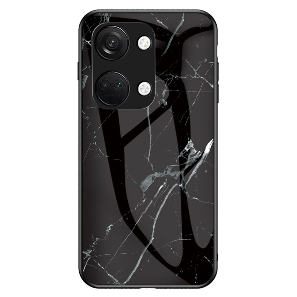 Skal Härdat Glas OnePlus Nord 3 svart marmor