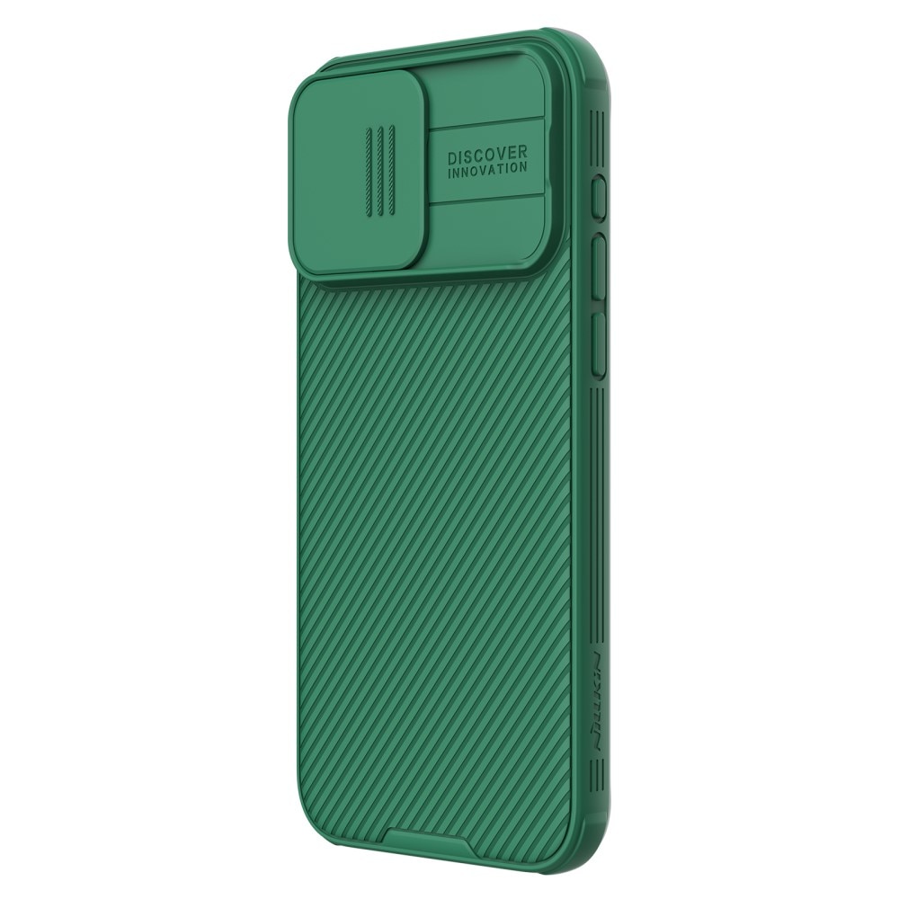 CamShield Skal iPhone 15 Pro Grön