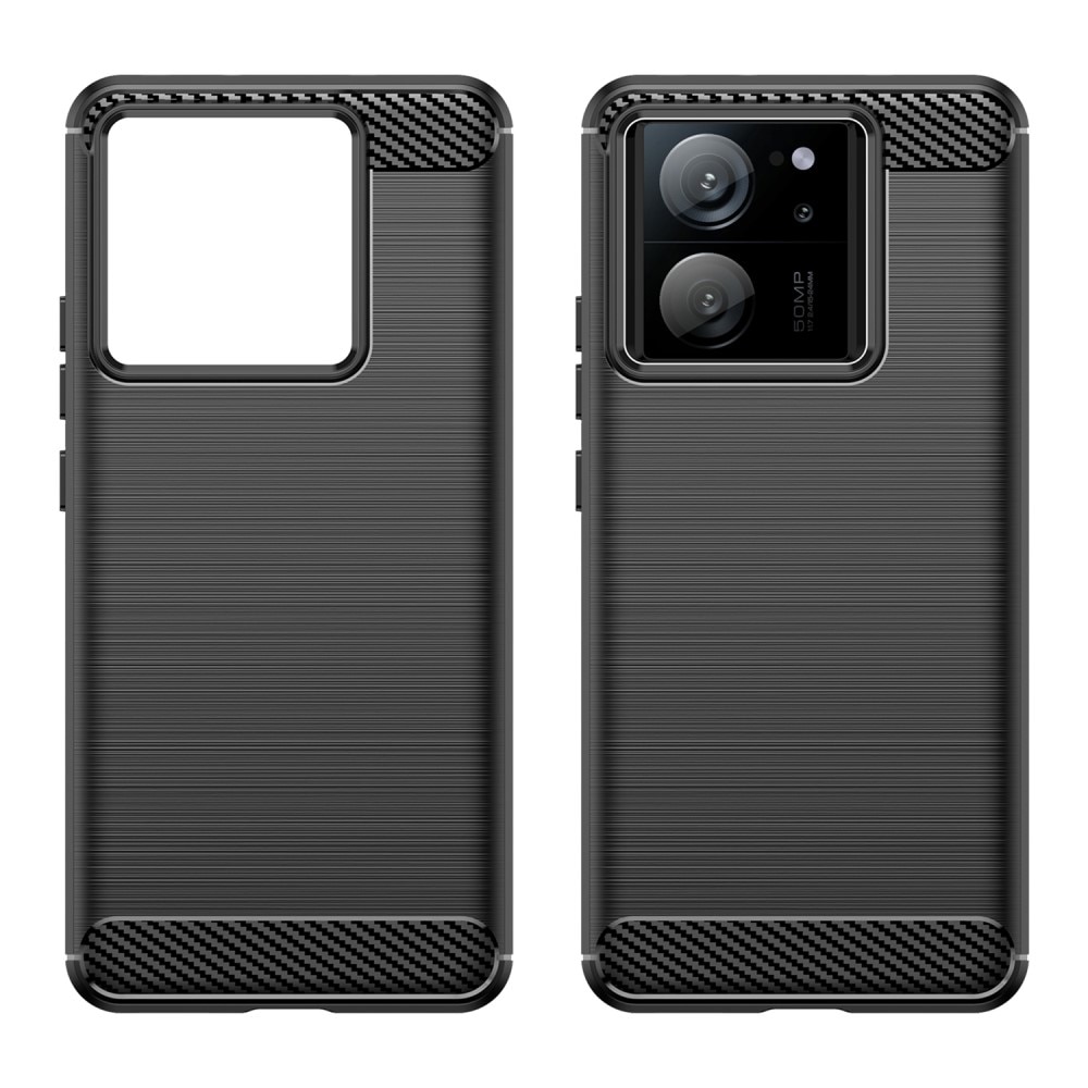 Xiaomi 13T Pro Skal TPU Brushed Black