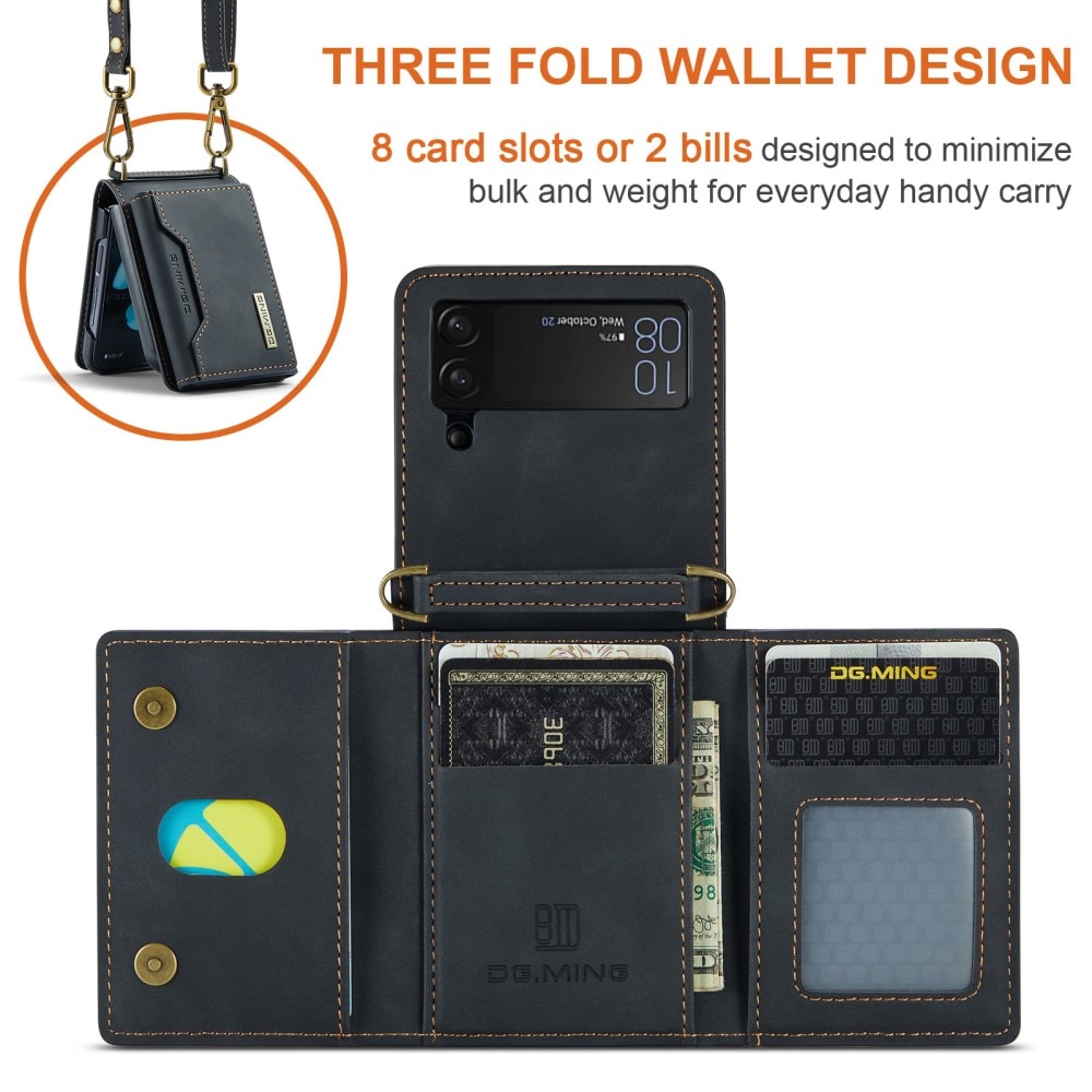 Card Slot Case Samsung Galaxy Z Flip 3 Black