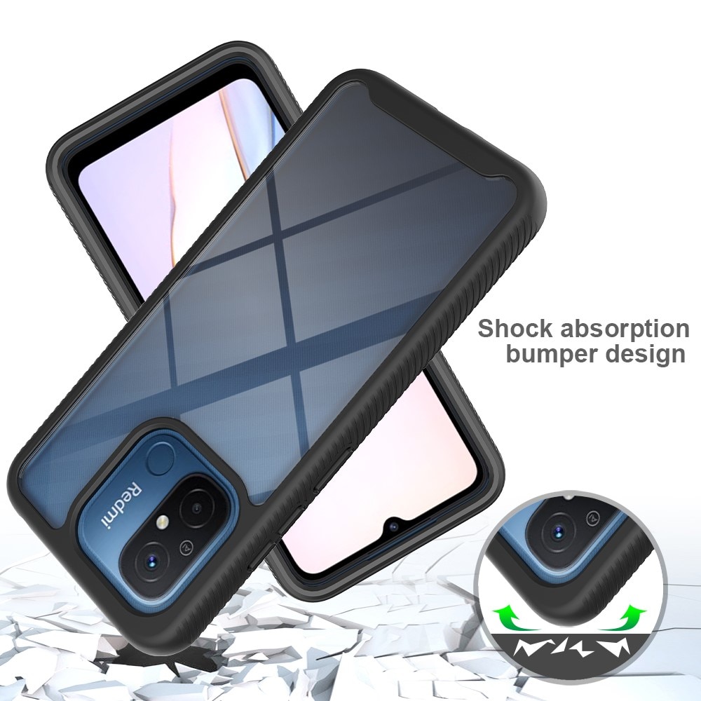 Full Protection Case Xiaomi Redmi 12C svart