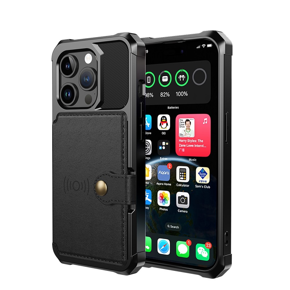 Tough Multi-slot Case iPhone 15 Pro Max svart