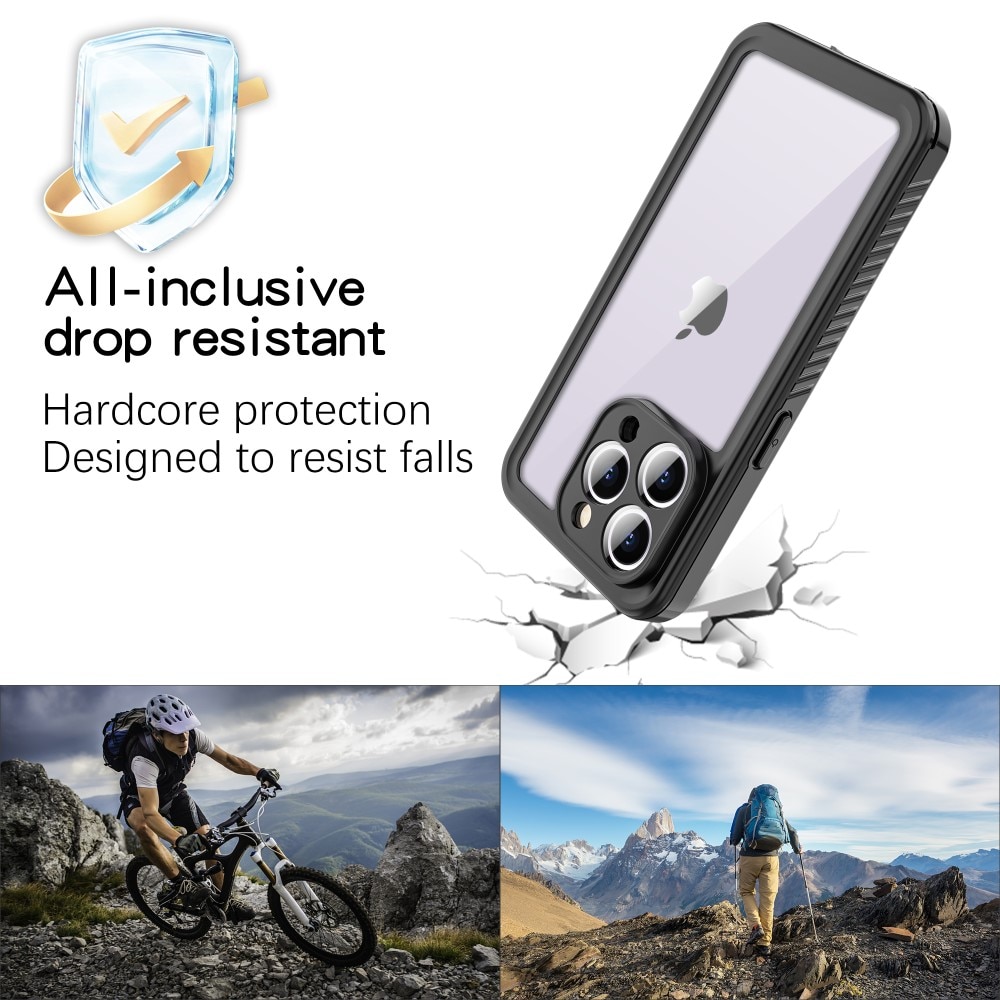Vattentätt Skal iPhone 15 Pro Max transparent