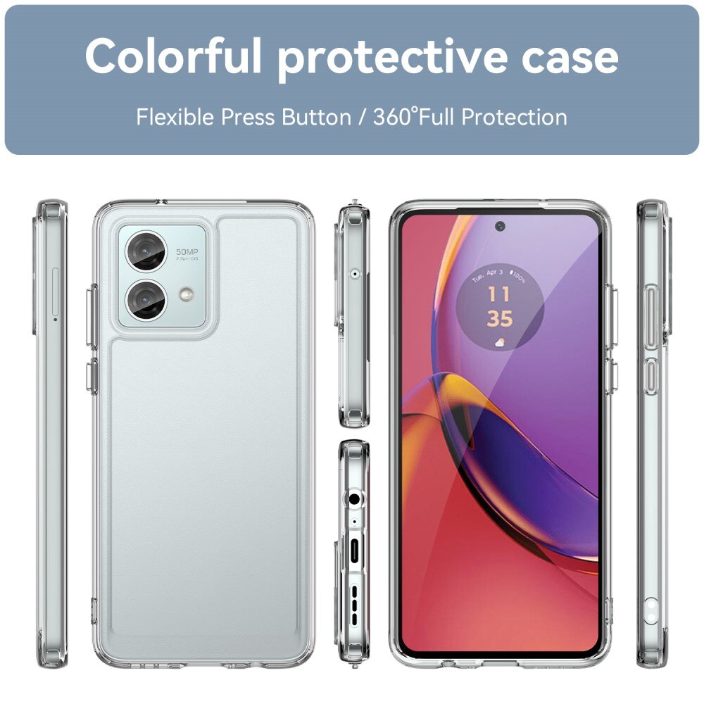 Crystal Hybrid Case Motorola Moto G84 transparent