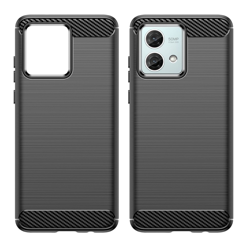 Motorola Moto G84 Skal TPU Brushed Svart