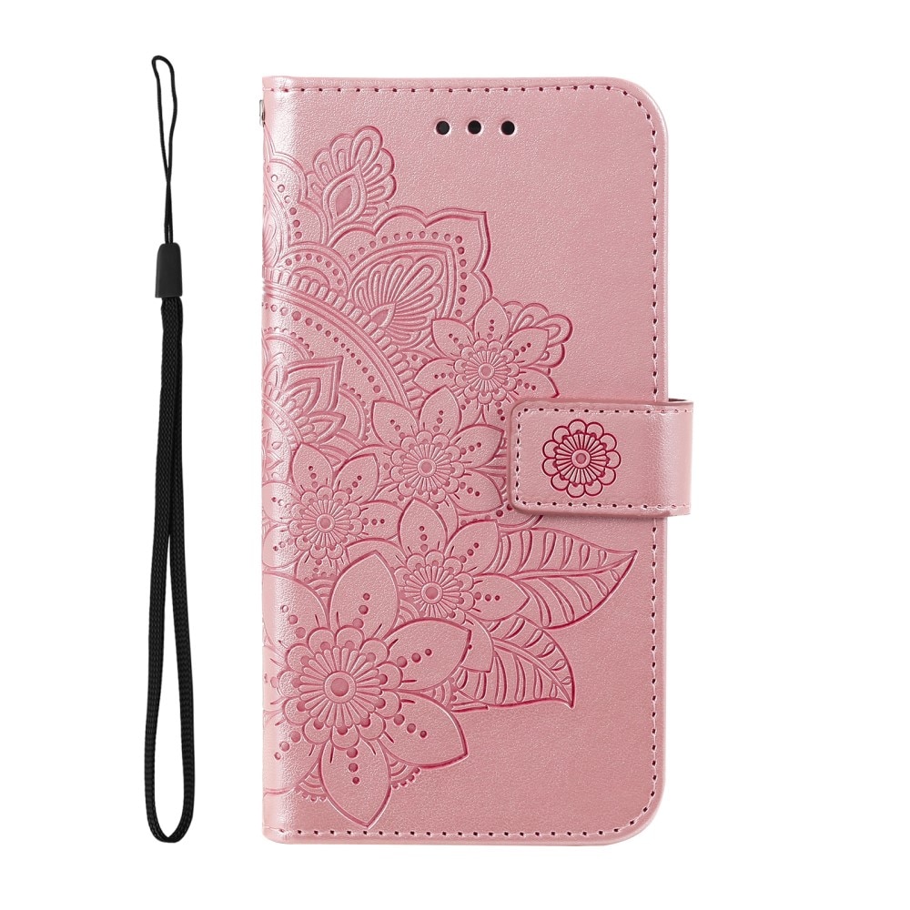 Läderfodral Mandala Xiaomi 13T Pro rosa