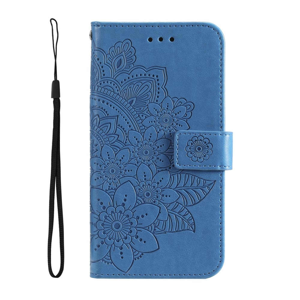 Läderfodral Mandala Xiaomi 13T blå
