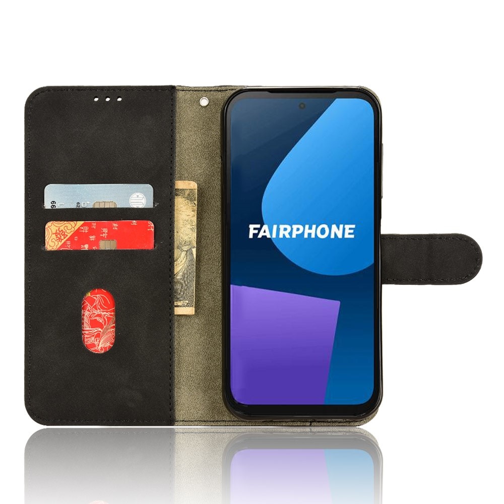 Plånboksfodral Fairphone 5 svart
