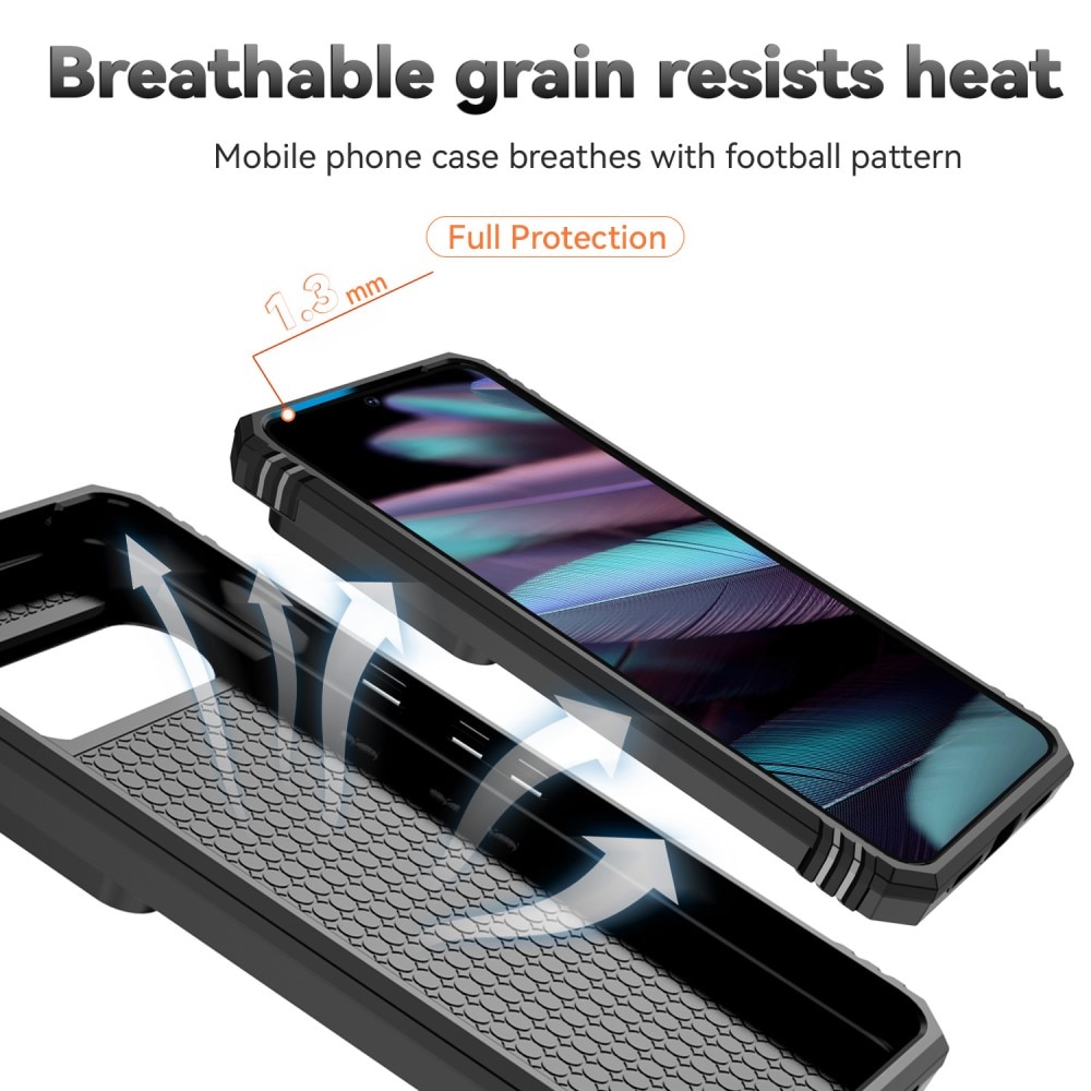 Hybridskal Ring + Kameraskydd Google Pixel 8 Pro Svart
