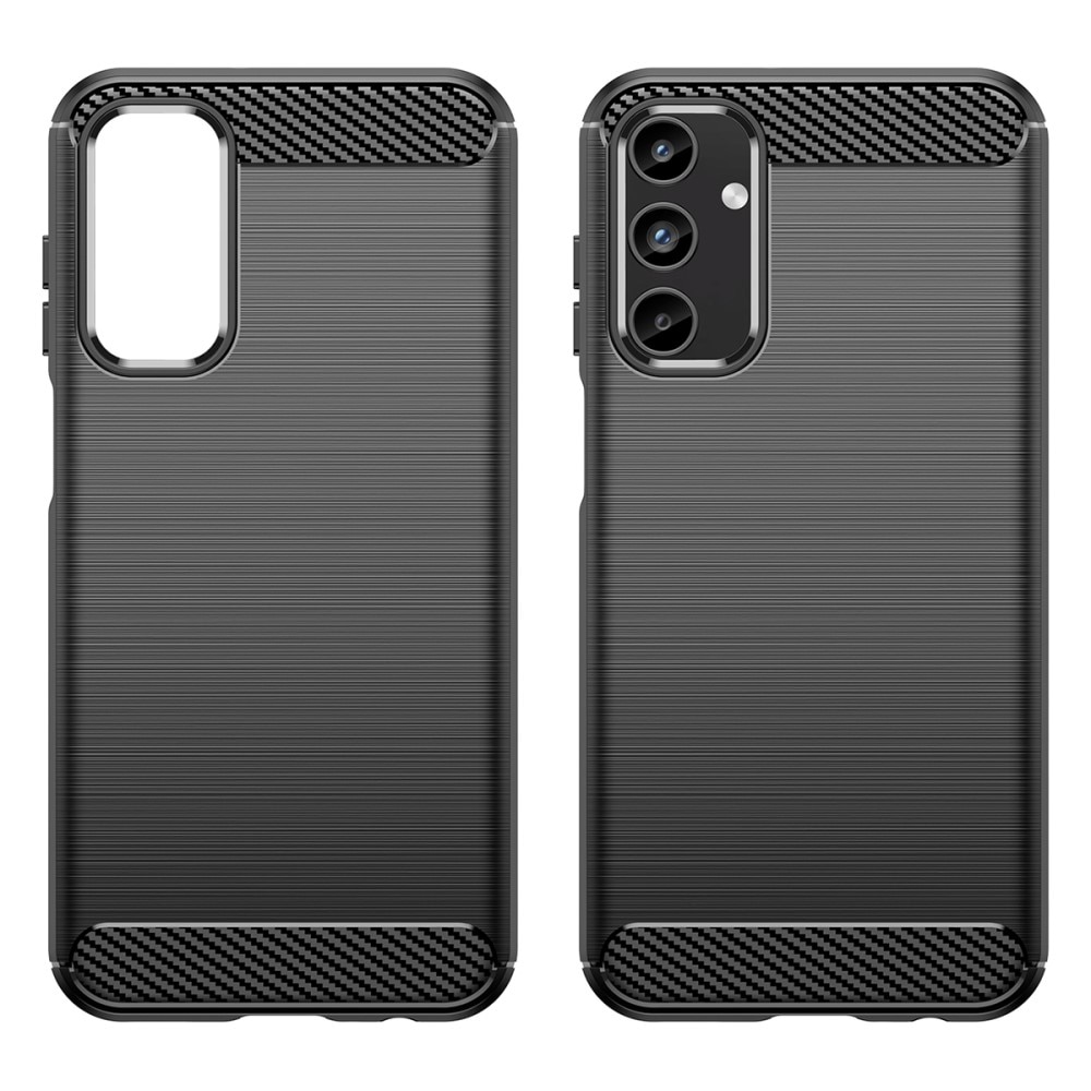 Samsung Galaxy A15 Skal TPU Brushed Svart