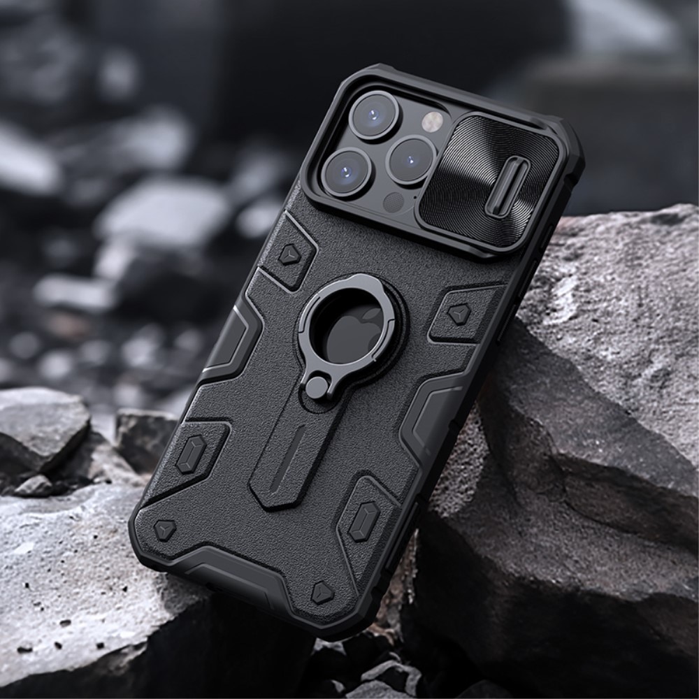 CamShield Armor Skal iPhone 15 Pro svart