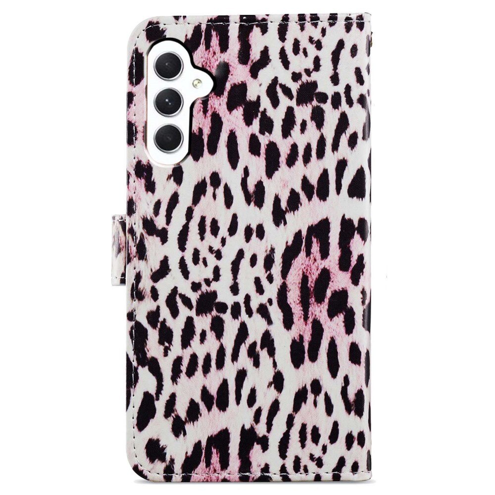 Mobilfodral Samsung Galaxy A15 rosa leopard