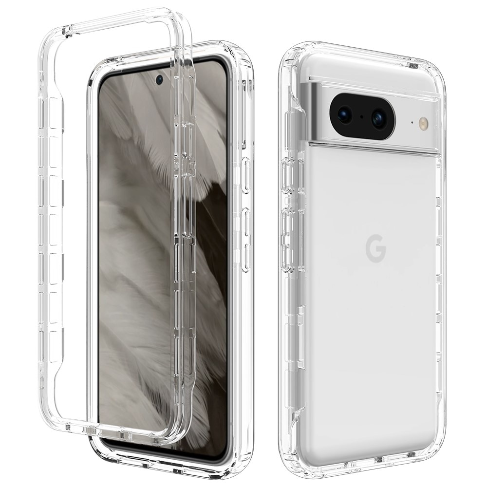 Full Cover Skal Google Pixel 8 transparent