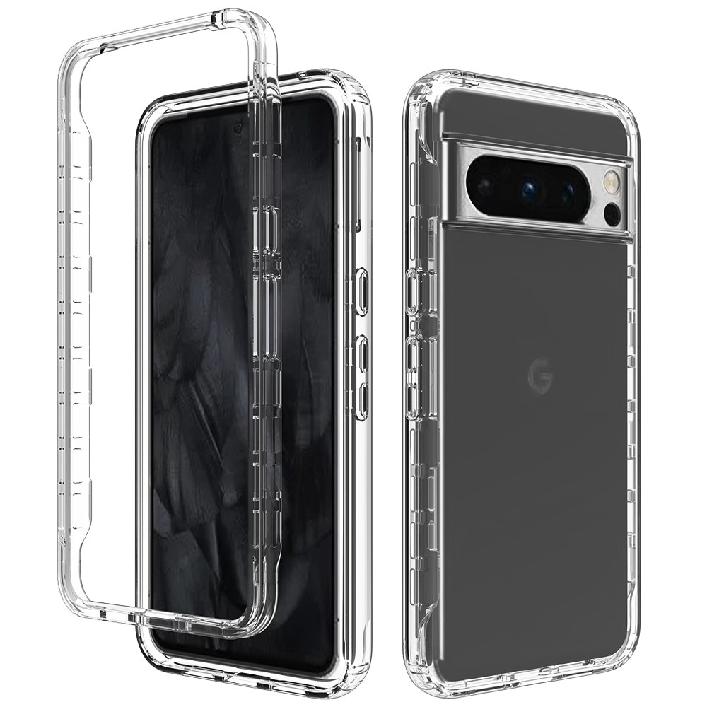 Full Cover Skal Google Pixel 8 Pro transparent