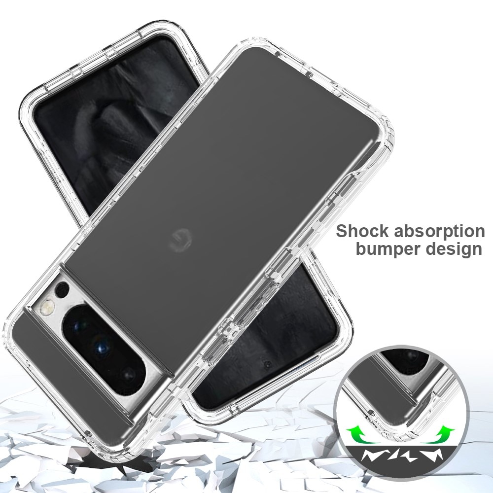 Full Protection Case Google Pixel 8 Pro transparent