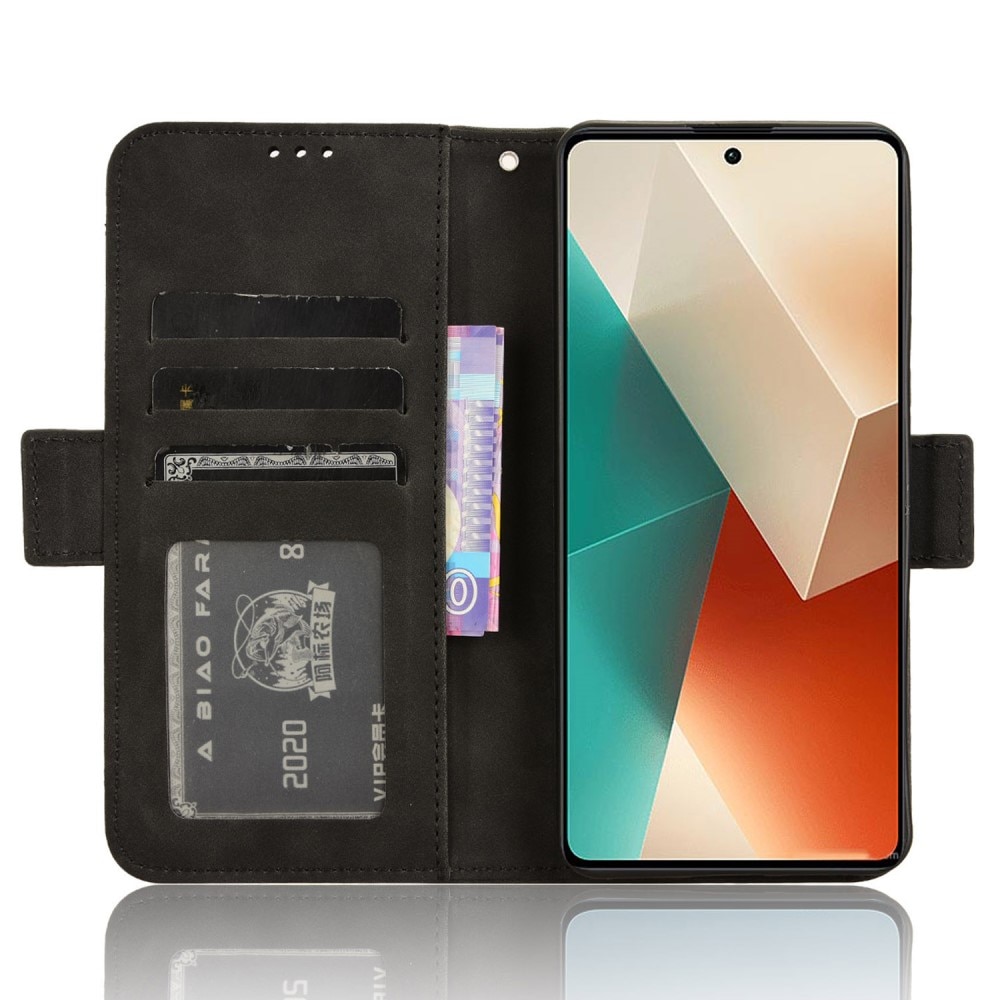 Multi Plånboksfodral Xiaomi Redmi Note 13 svart