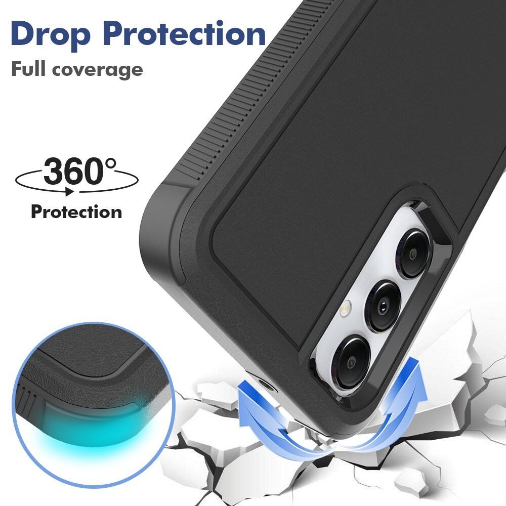 Off-road Hybridskal Samsung Galaxy A05s svart