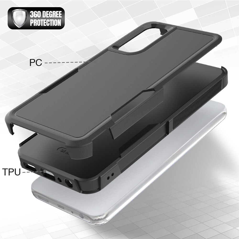 Off-road Hybridskal Samsung Galaxy A05s svart