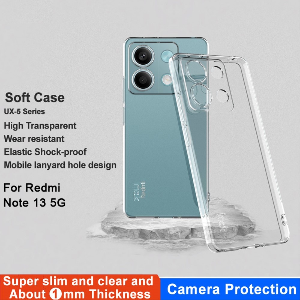 TPU Case Xiaomi Redmi Note 13 Genomskinlig