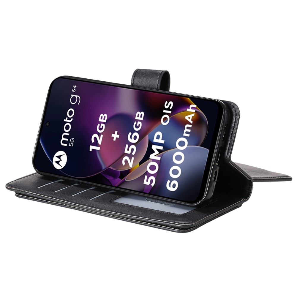 Mobilfodral Multi-slot Motorola Moto G54 svart