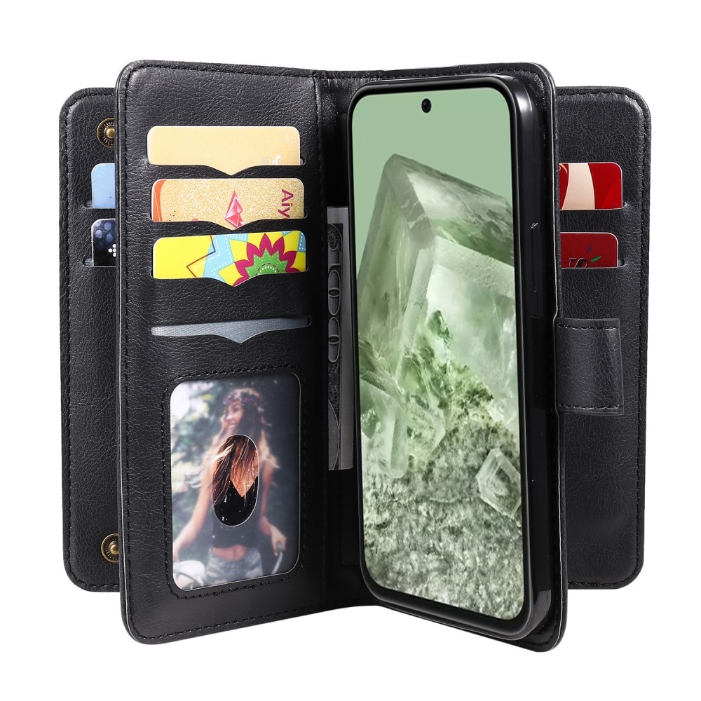 Mobilfodral Multi-slot Google Pixel 8a svart